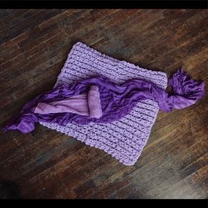 Newborn Photography 3 piece purple layering set
